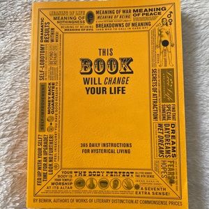 This book will change your life